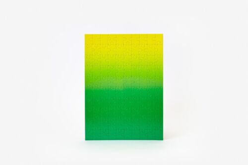 Puzzle gradient green/yellow