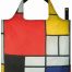 Loqi tote museum col. composition with red yellow blue and black