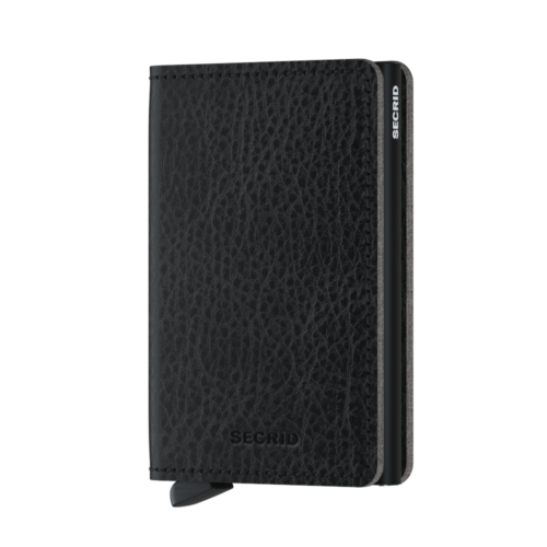 Slim wallet veg black