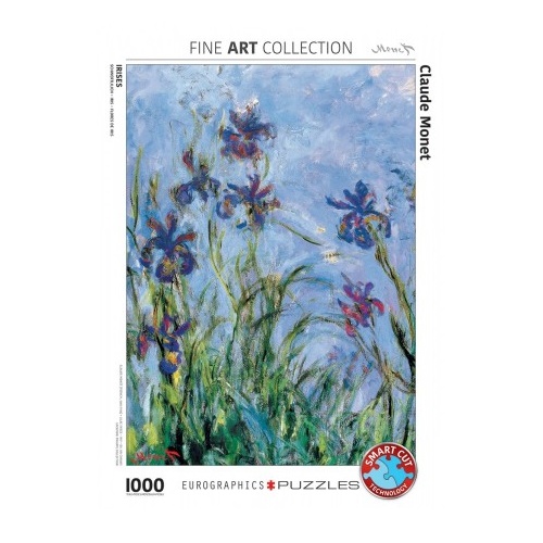 Irises - Claude Monet 1000 stukjes