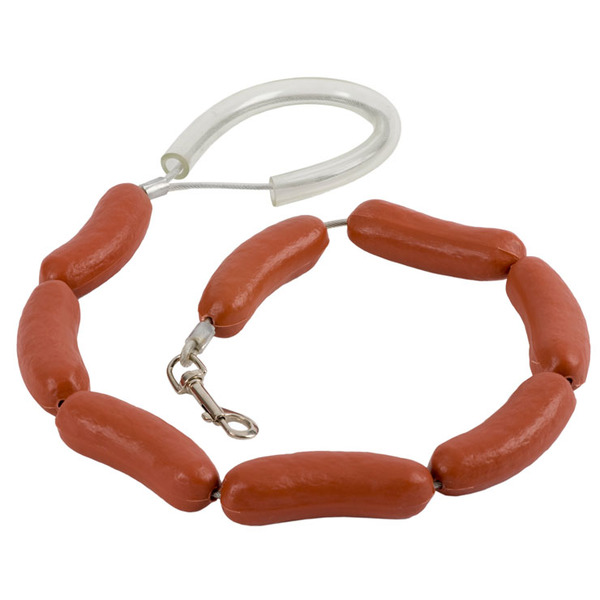 Dog leash hotdog