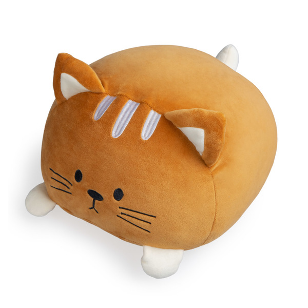 Cushion kitty brown