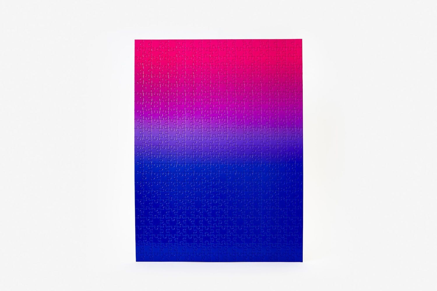 Puzzle gradient blue/pink