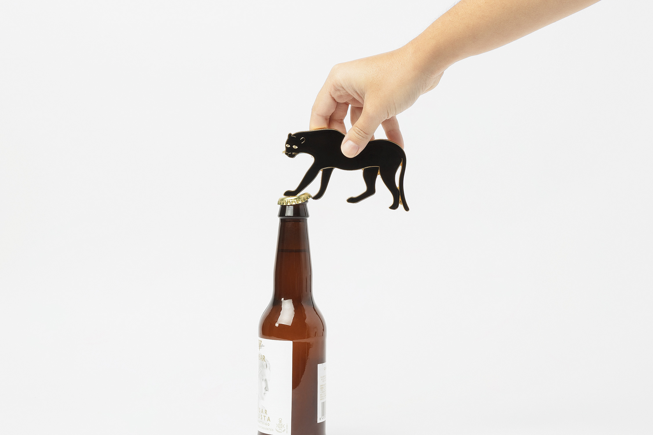 Savanna bottle opener panther