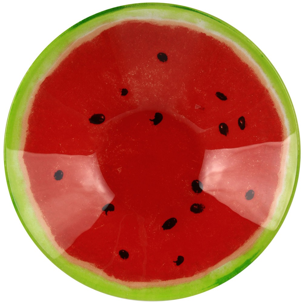 Kom glas watermeloen