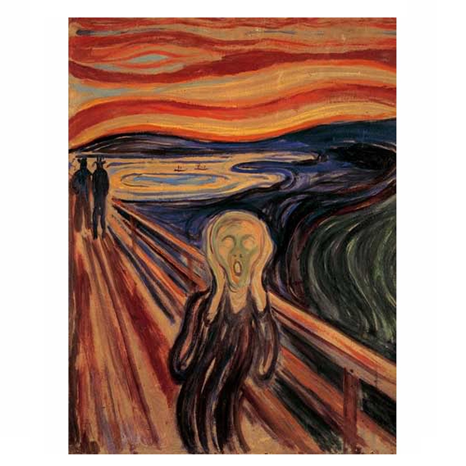 The Scream - Edvard Munch 1000 stukjes
