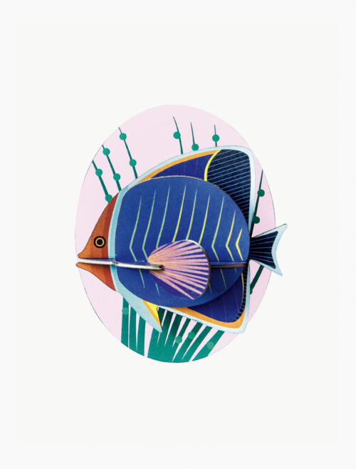 Wall decor butterfly fish