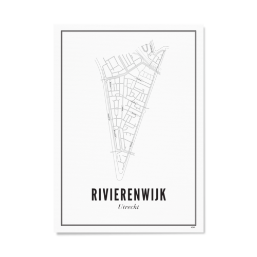 Utrecht Rivierenwijk 50x70