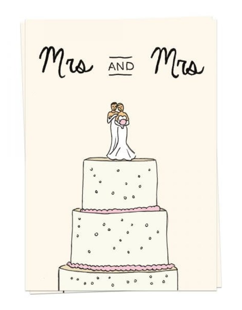 Love – Mrs Mrs Wedding Cake
