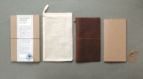 Midori traveller's notebook regular brown
