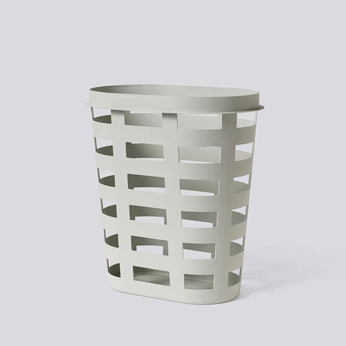 HAY Laundry Basket Large Light Grey