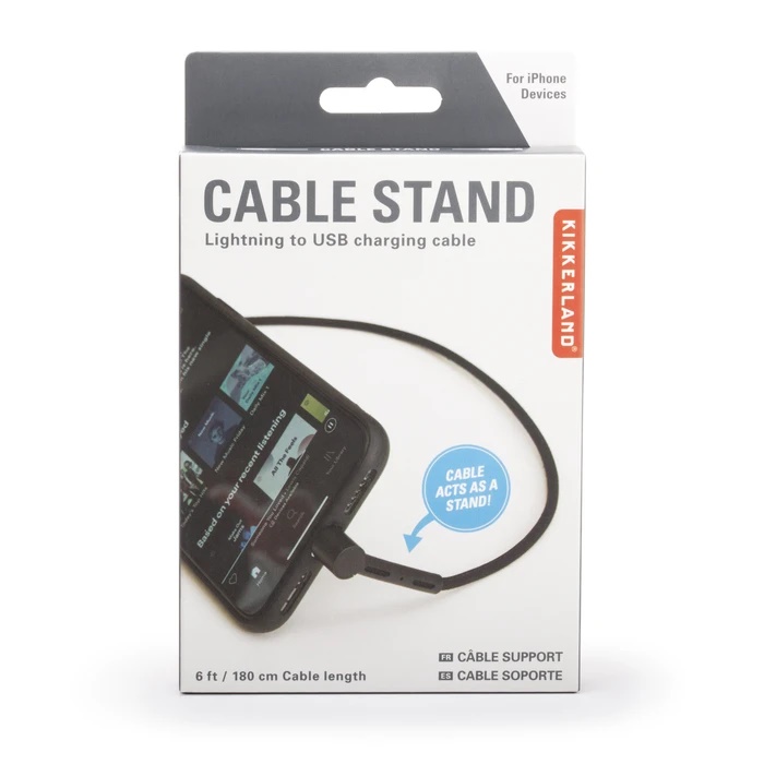 Cable stand charging cord iphone