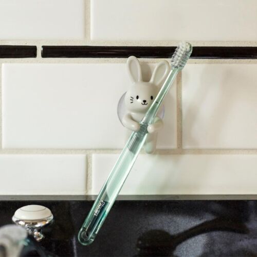 Rabbit toothbrush holder