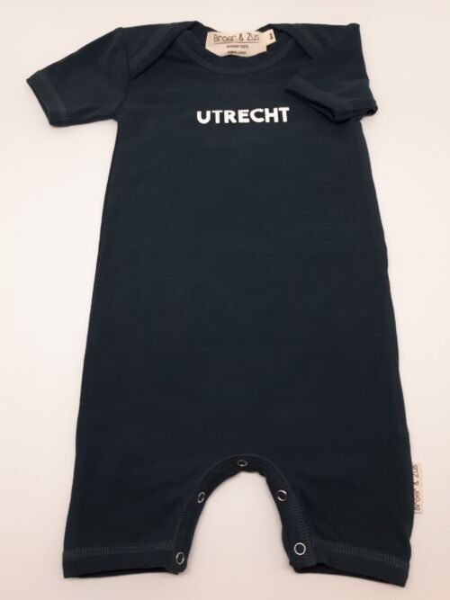 Baby romper Utrecht navy white 6 maanden