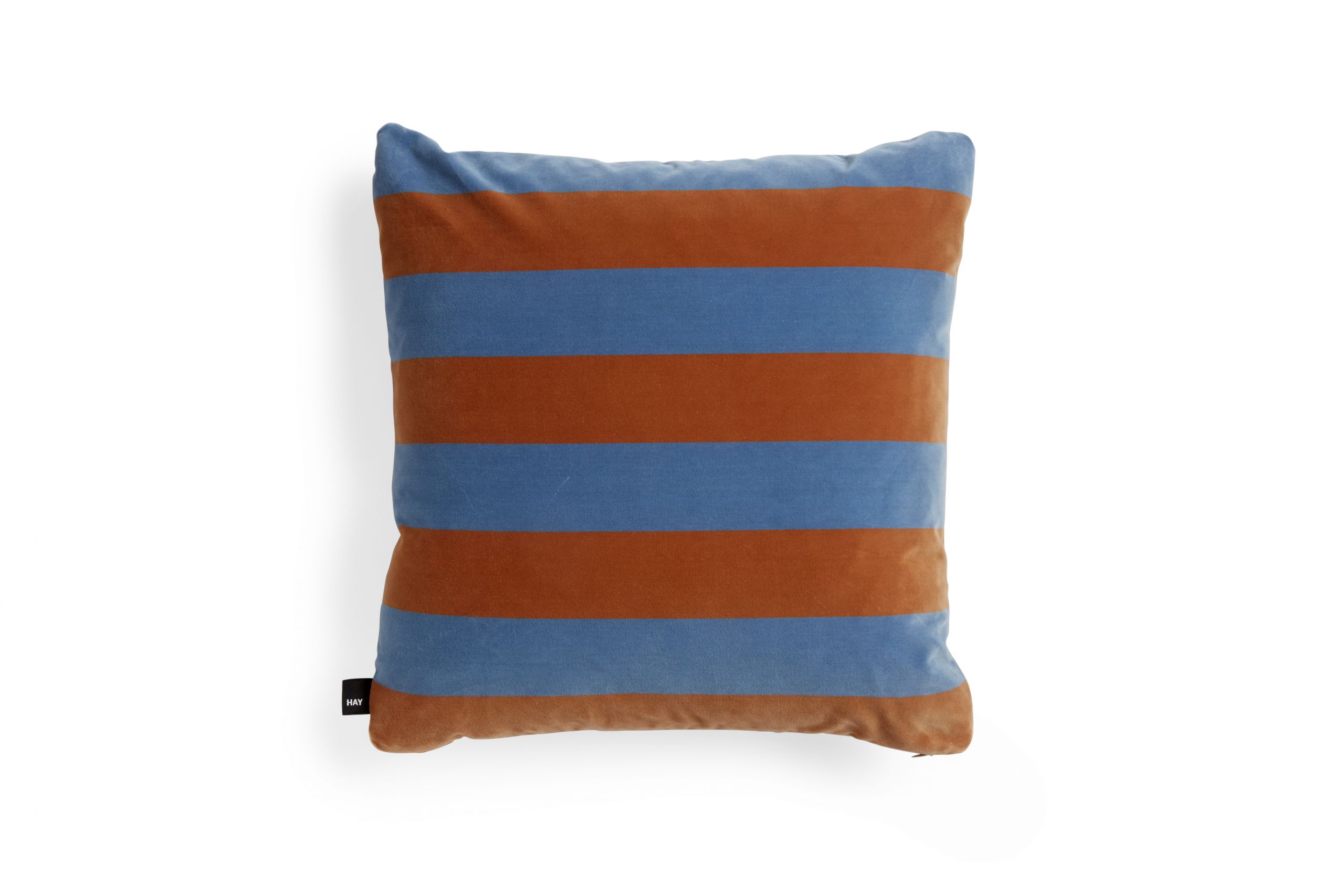 HAY Soft Stripe cushion 50x50 Softblue