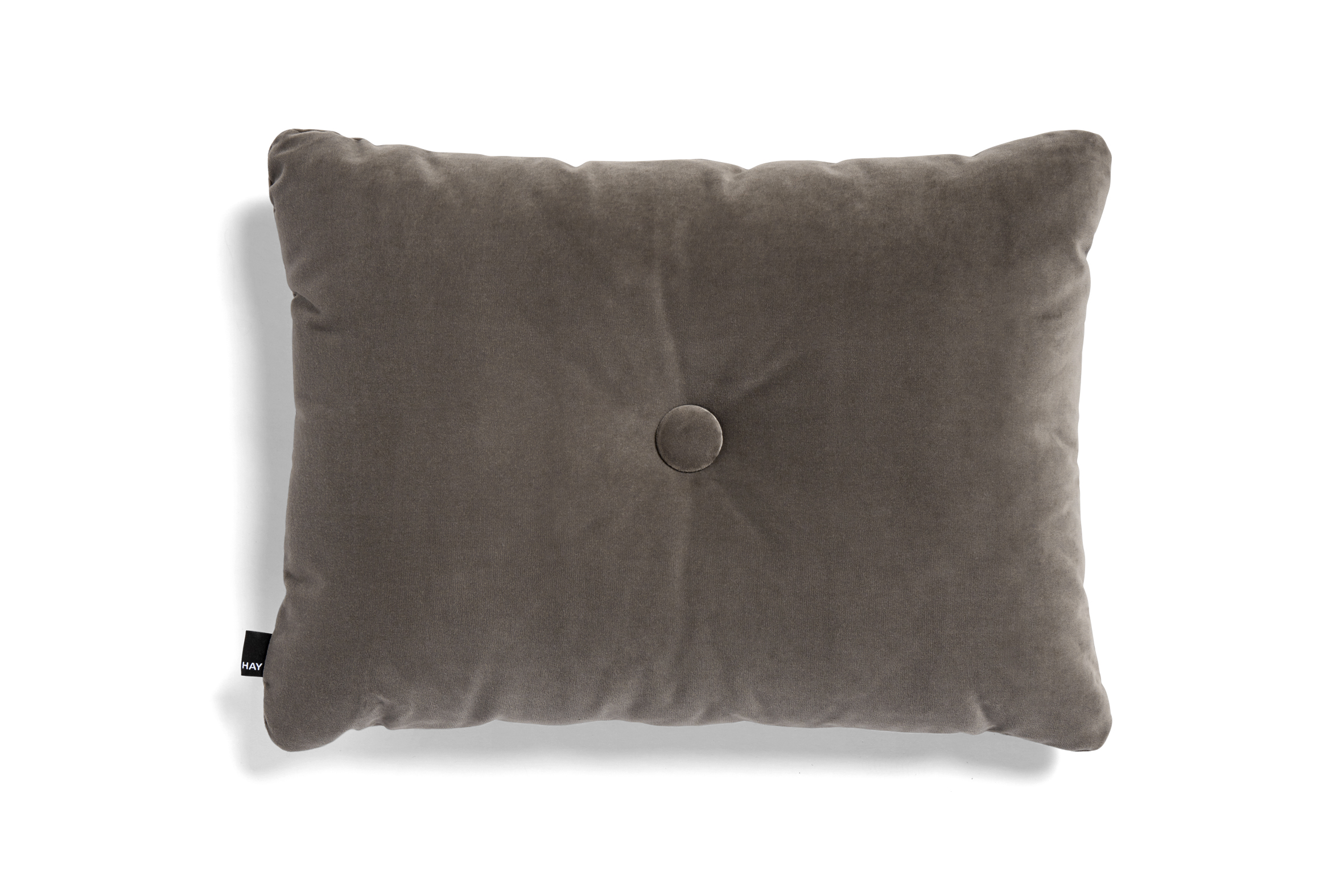 Dot cushion soft warm grey