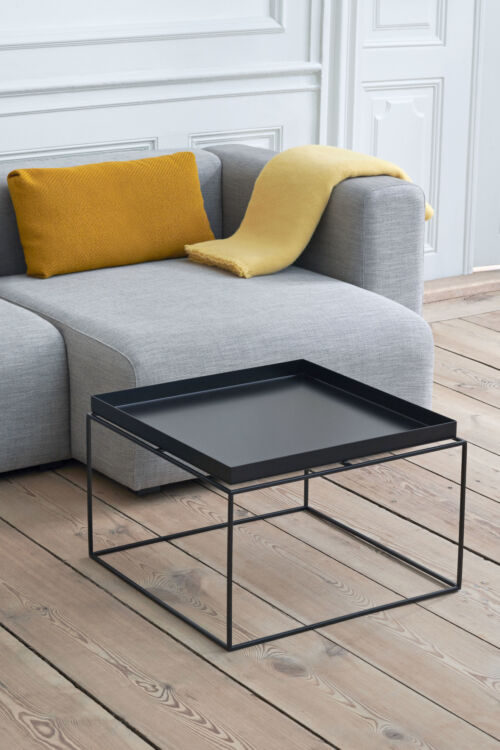 Hay Tray Table Side Table Black