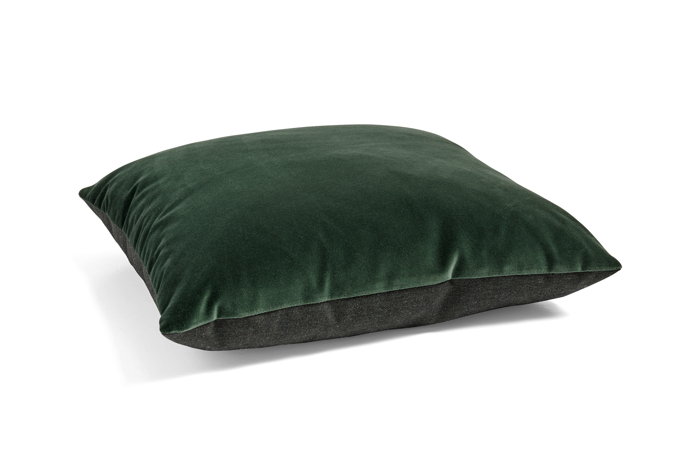 Eclectic cushion 50x50 dark green