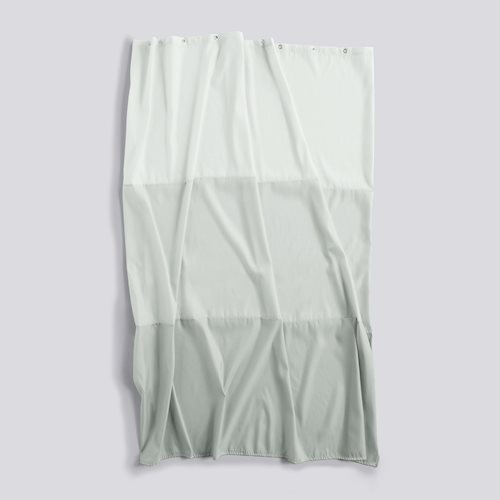 Shower curtain aquarelle eucalyptus horizontal