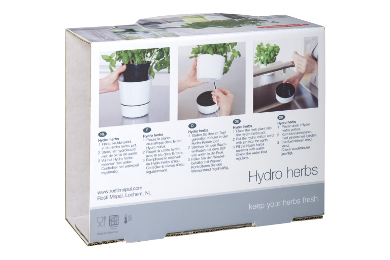 Hydro herbs medium grijs