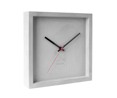 Wall clock Frank concrete