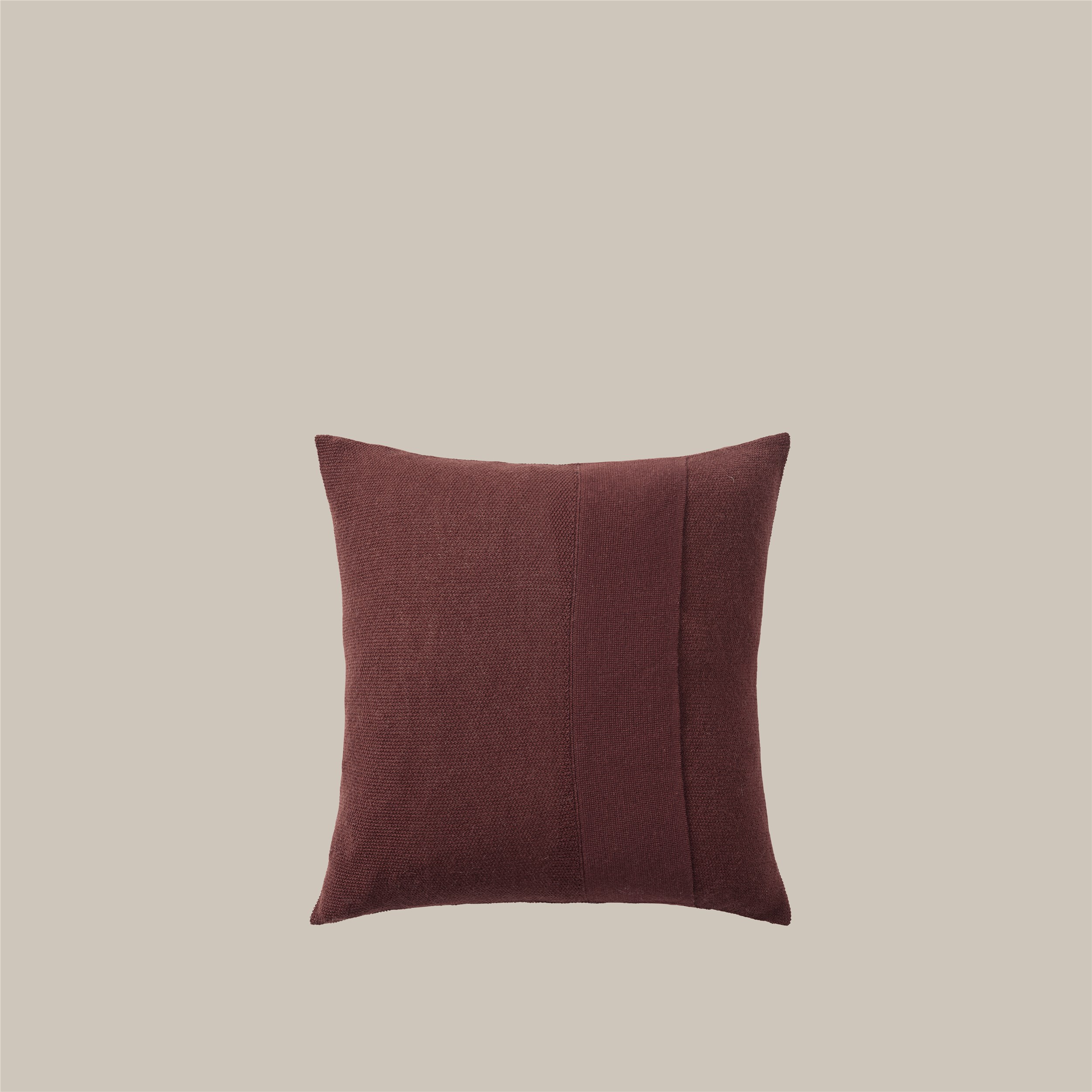 Layer Cushion 50x50 burgundy