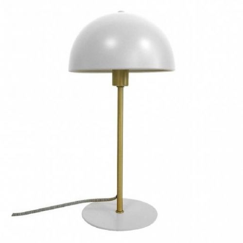 Table lamp bonnet metal white