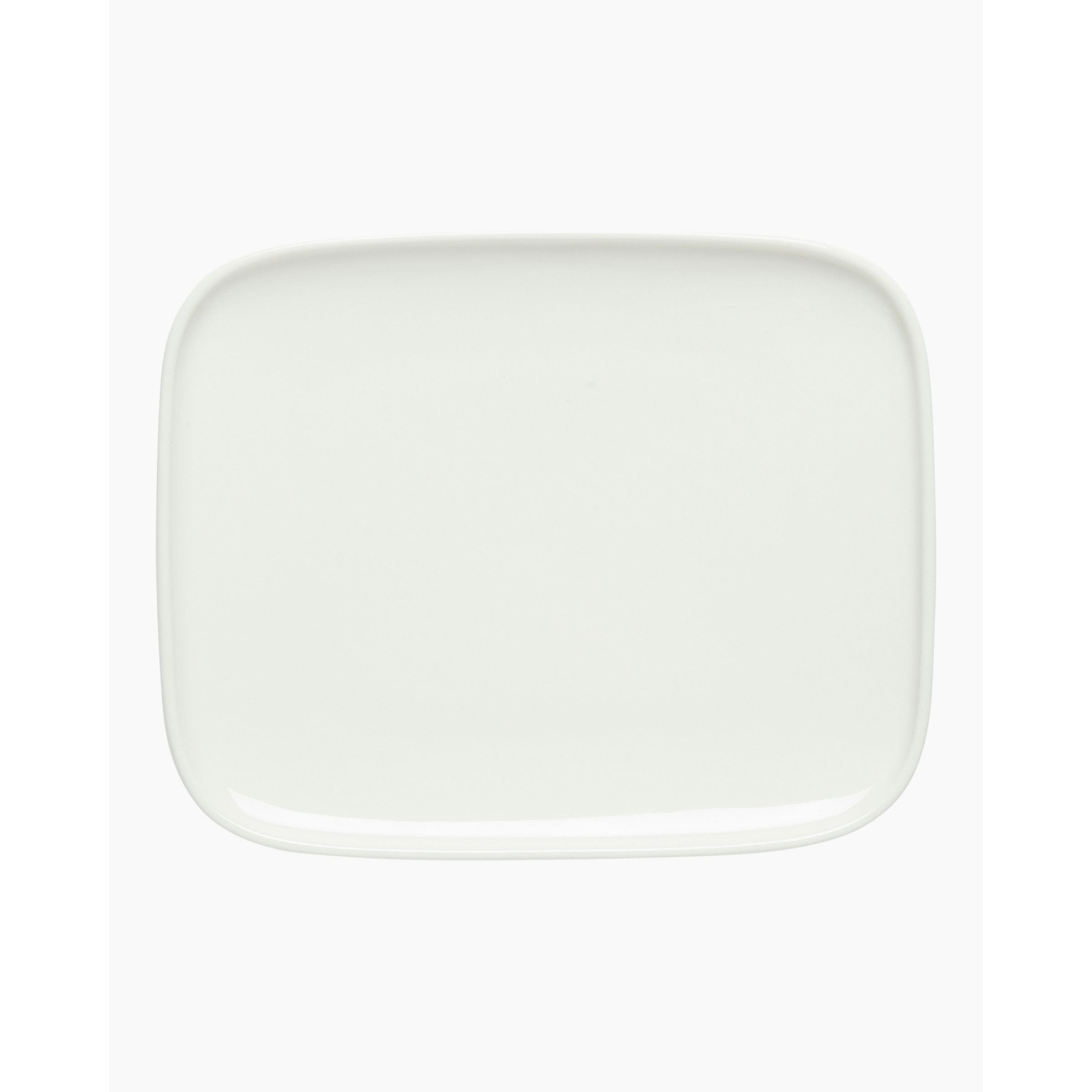 Oiva Plate 15x12cm white