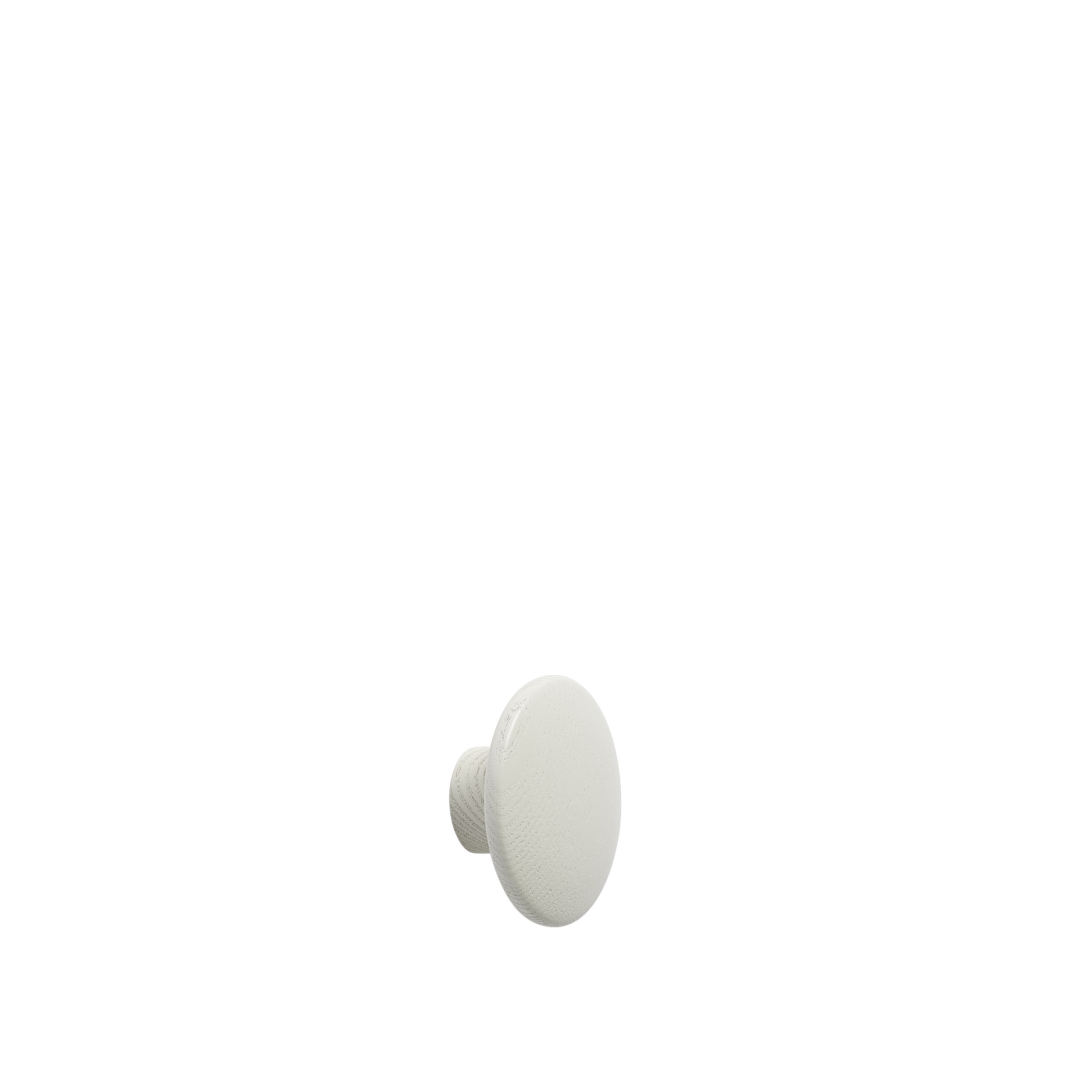 Dot wood X-small Ø 6,5 cm off-white