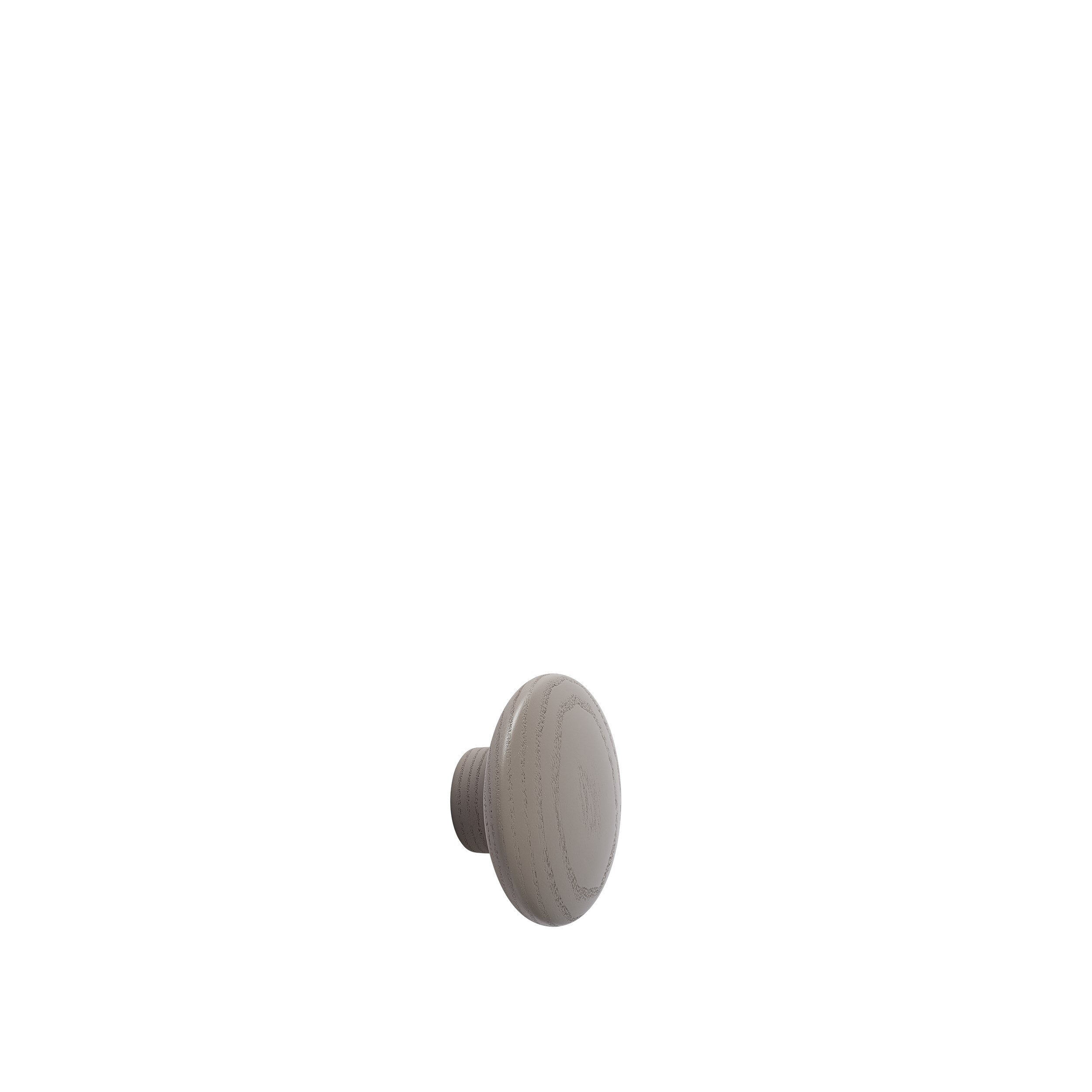 Dot wood X-small Ø 6,5 cm taupe