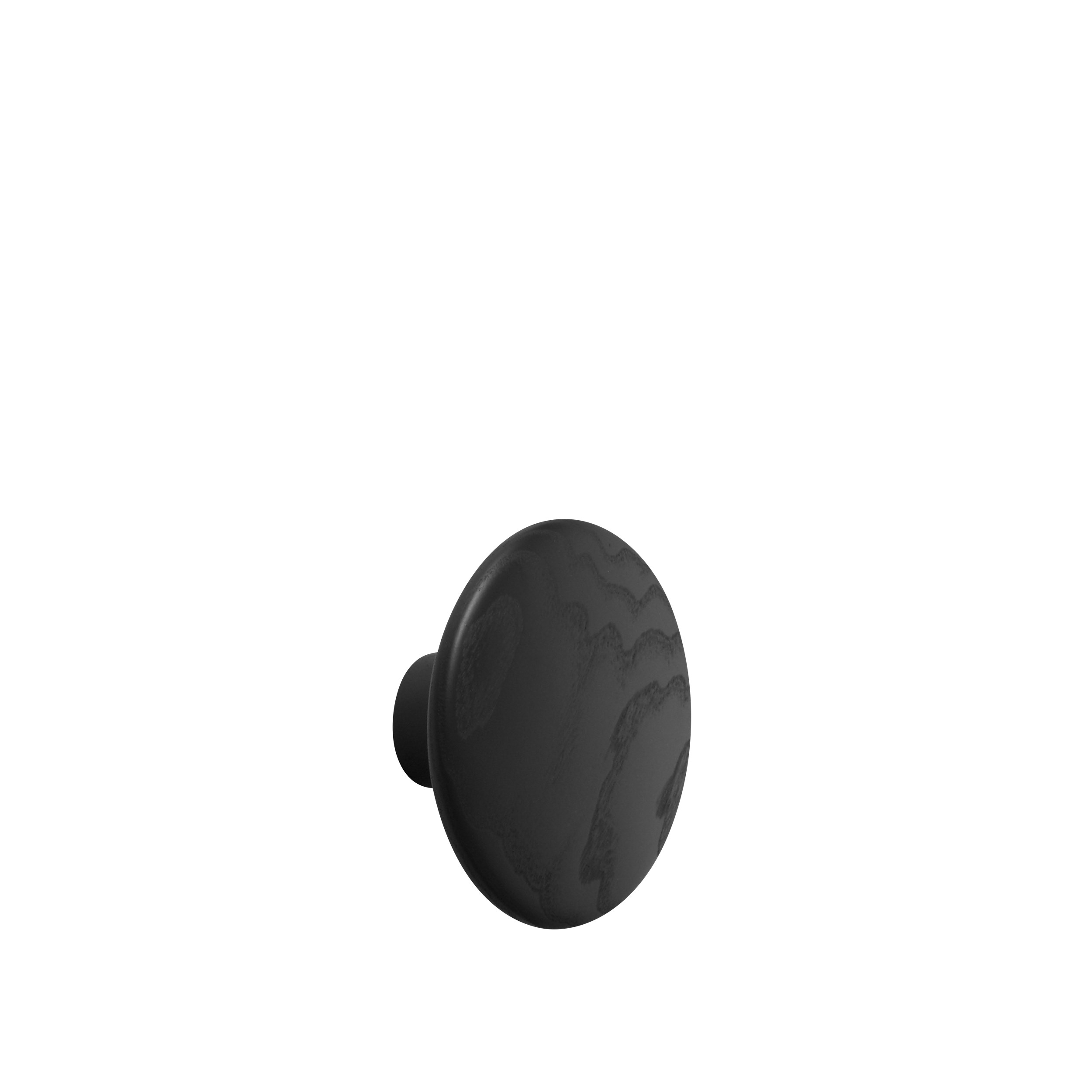 Dot wood medium Ø 13 cm black