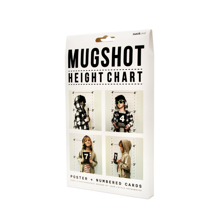 Mugshot height cart