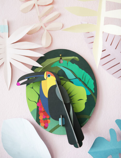 Wall decoration toucan
