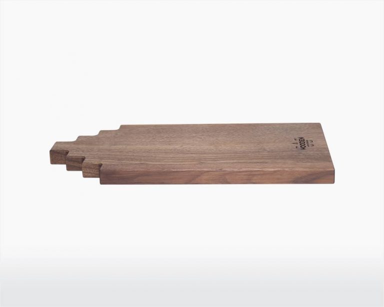 Serving board canal house large walnut
