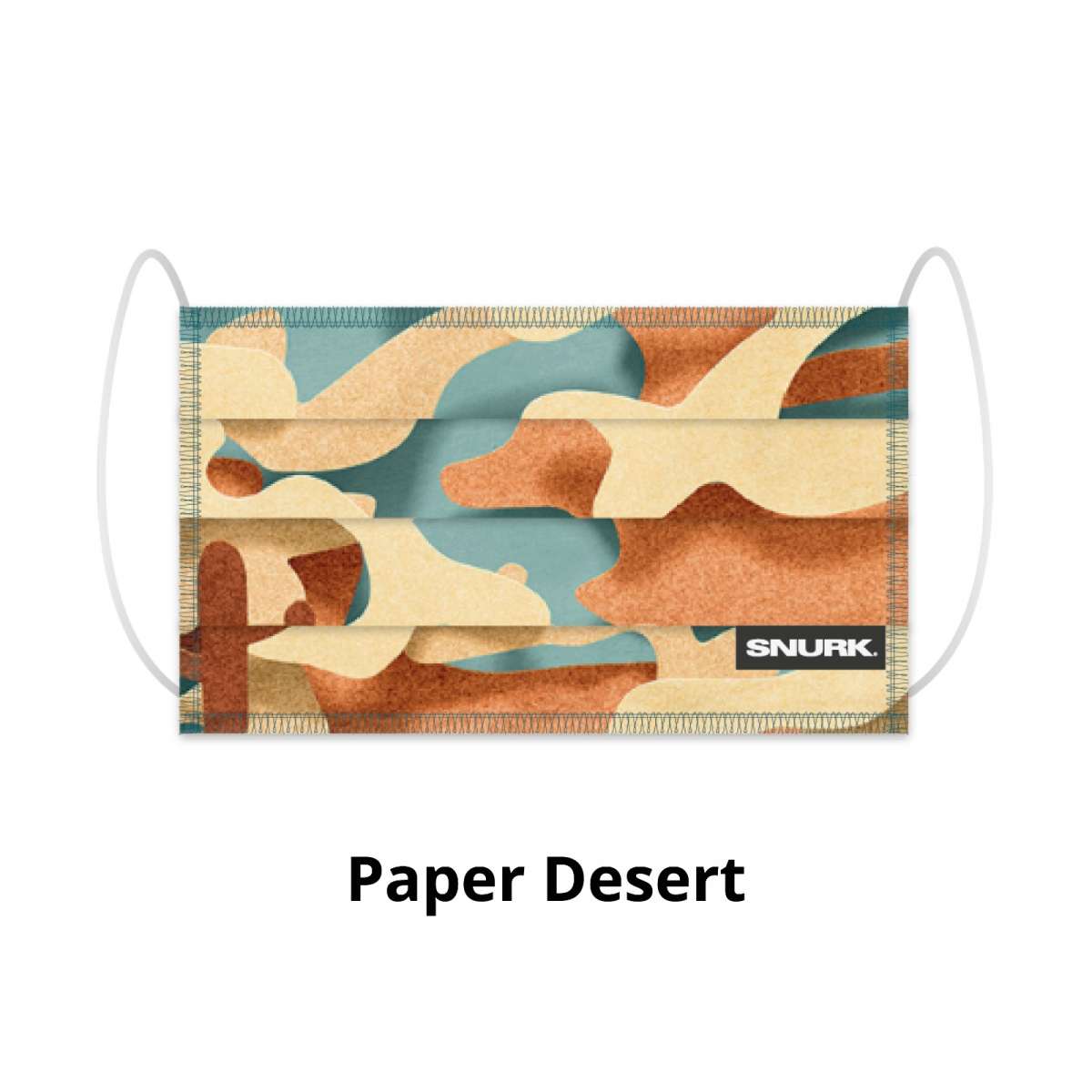 Mondkapje Paper desert