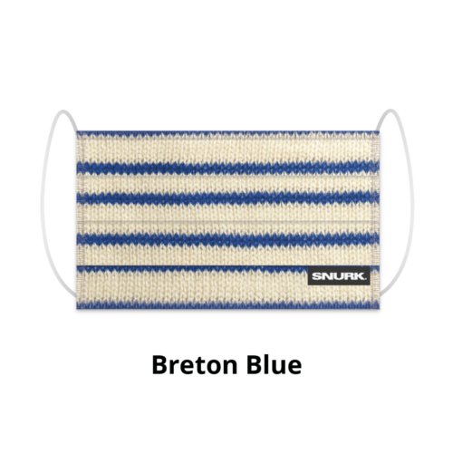 Mondkapje breton blue