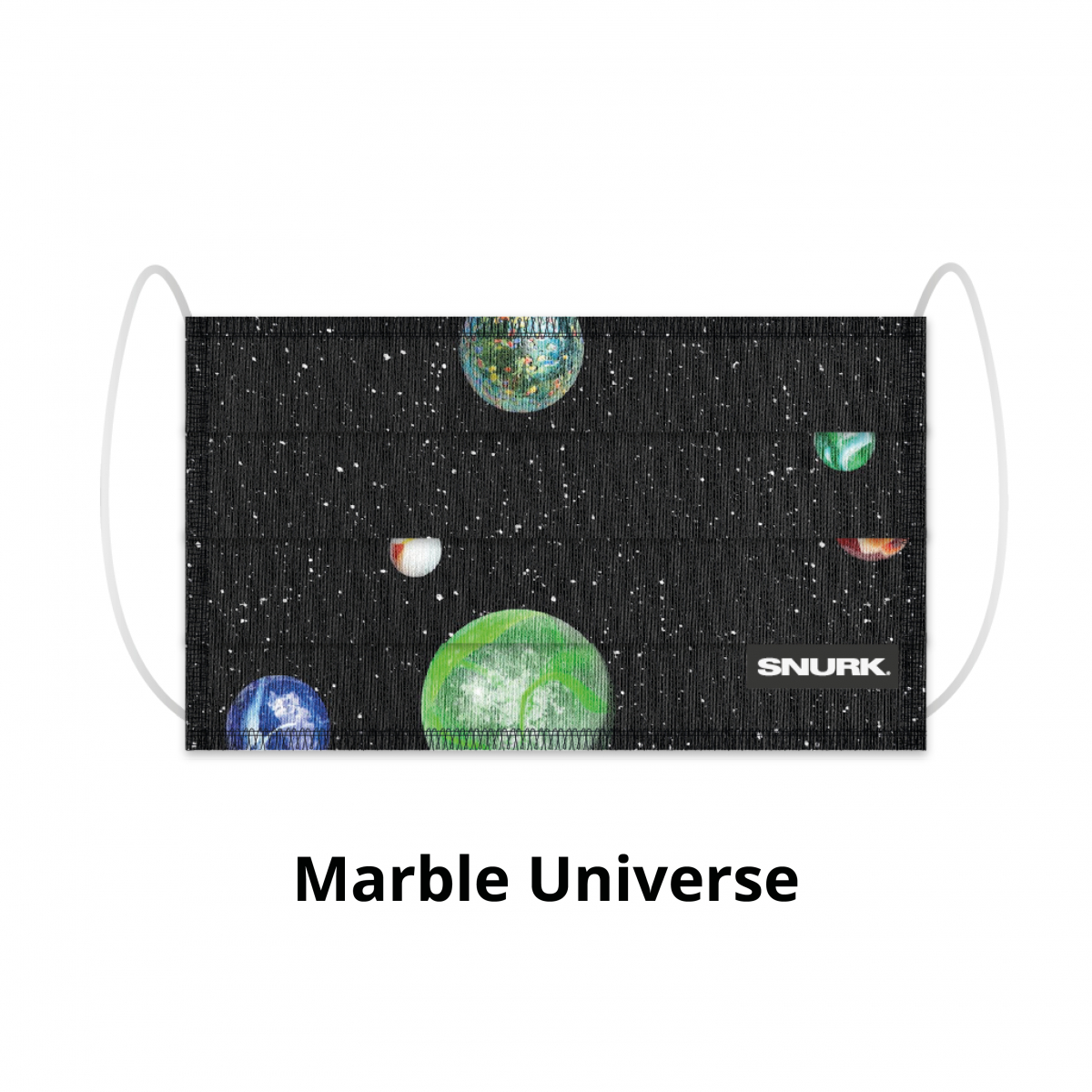 Mondkapje marble universe