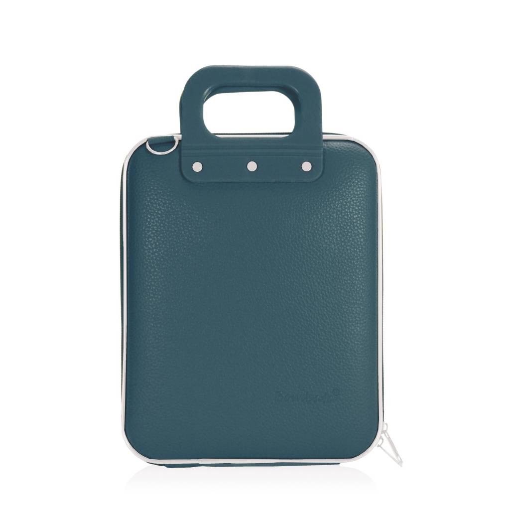 Tablet briefcase 11 inch teal blue