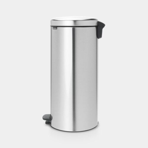 Newicon Pedaalemmer 30 Liter Matt Steel Fingerprint Proof