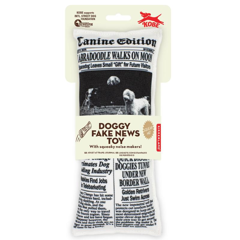 Doggy fake news toys