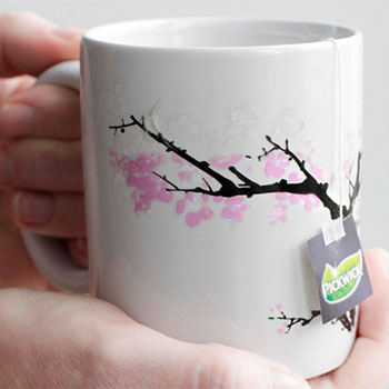 Morph mug cherry blossom