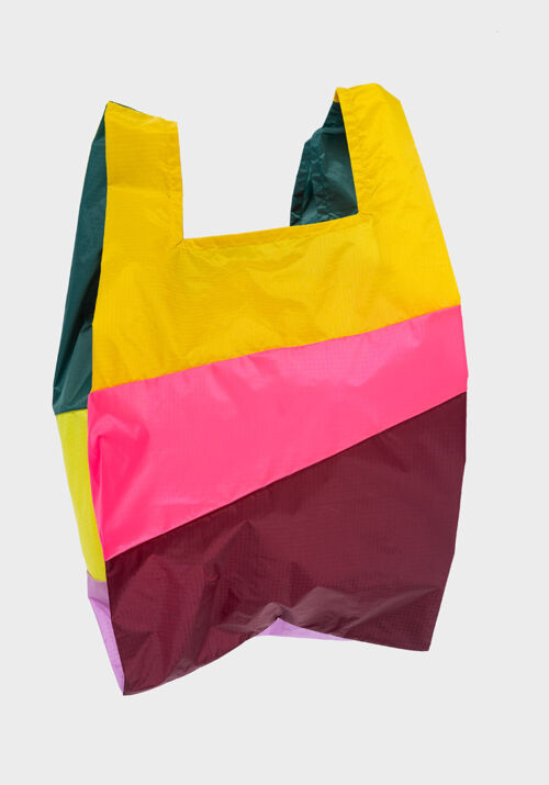 Shoppingbag Heilo & Fluo Pink & Burgundy L