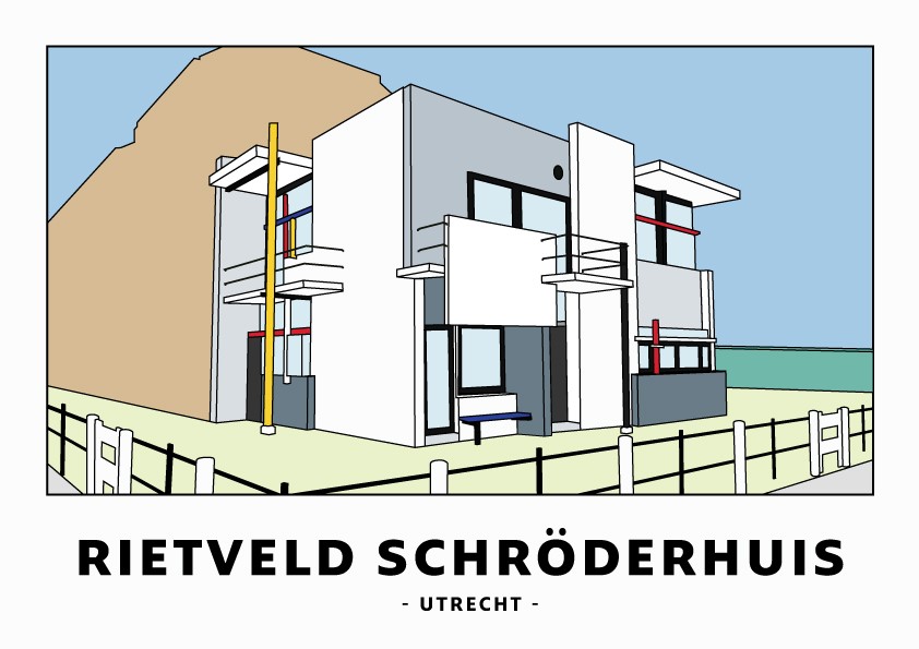 Kaart Rietveld Schröderhuis
