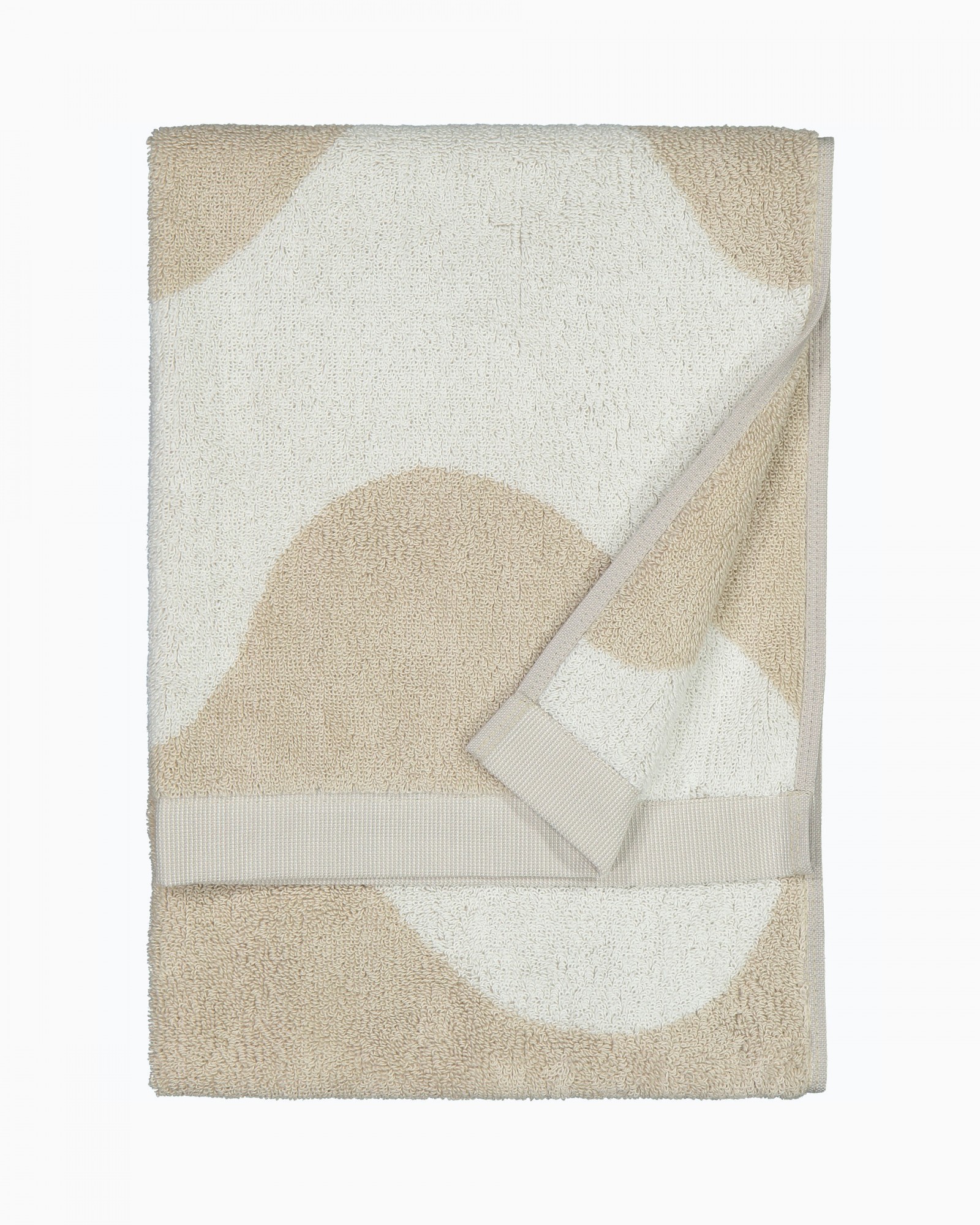 Lokki hand towel 50x70 cm beige/white
