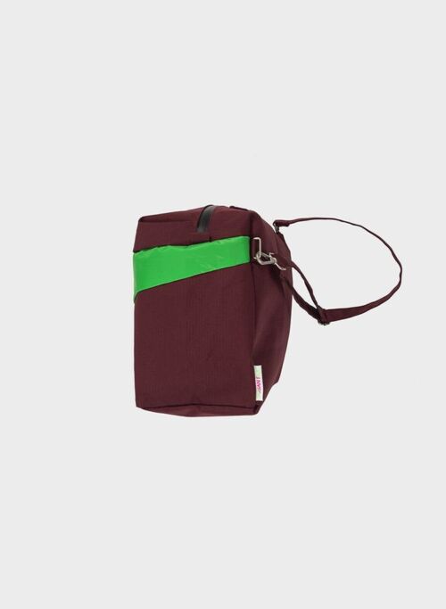 24/7 Bag Burgundy & Greenscreen one size