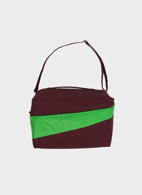 24/7 Bag Burgundy & Greenscreen one size