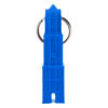 Domtoren sleutelhanger blauw