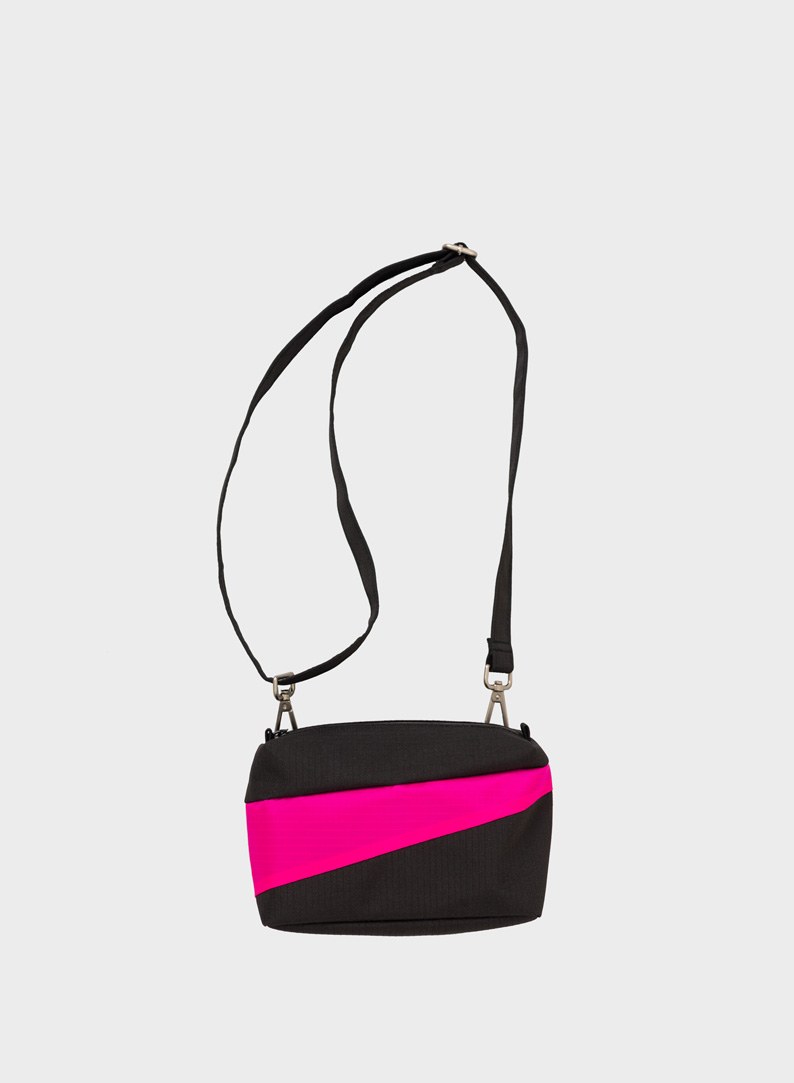 Bum Bag Process Black & Pretty Pink S