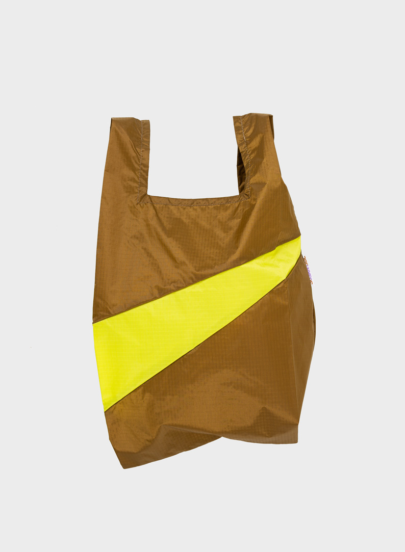 Shoppingbag Process Make & Fluo Yellow M
