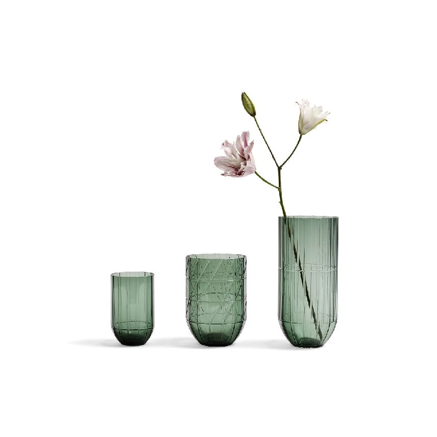 Colour vase XL green